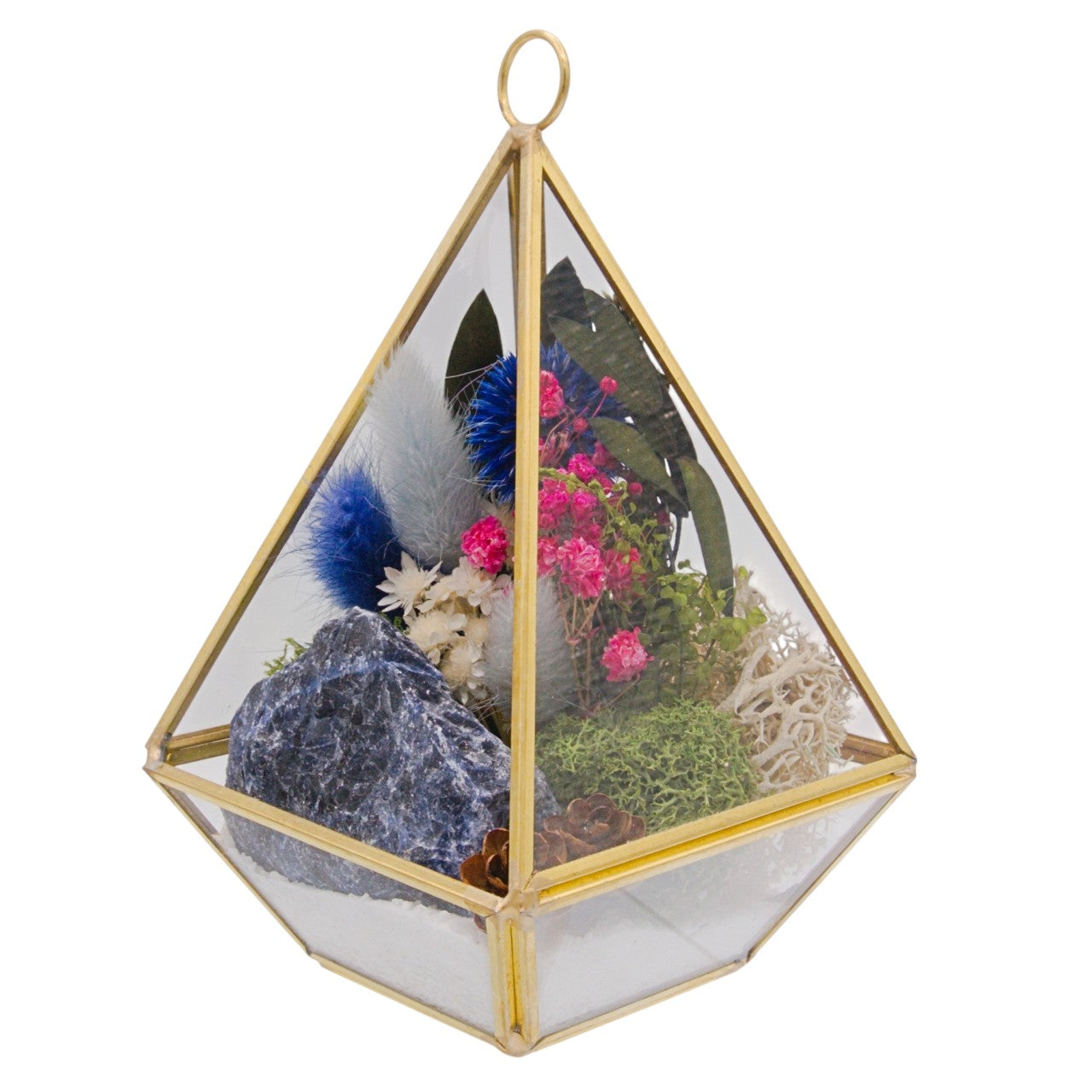 Terrarium Victorien en Cristal - Sodalite