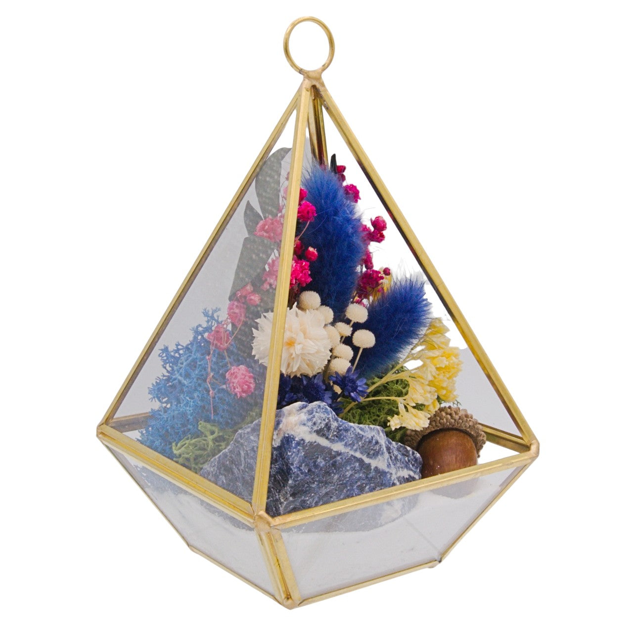 Terrarium Victorien en Cristal - Sodalite