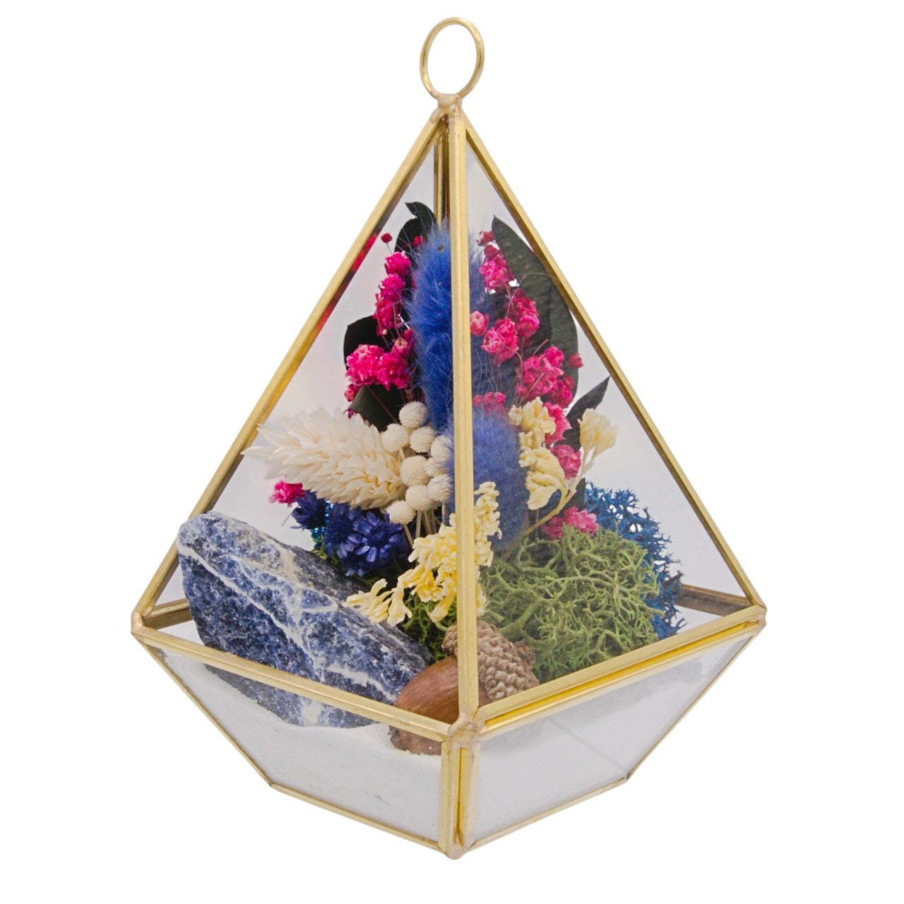 Terrarium Victorien en Cristal - Sodalite